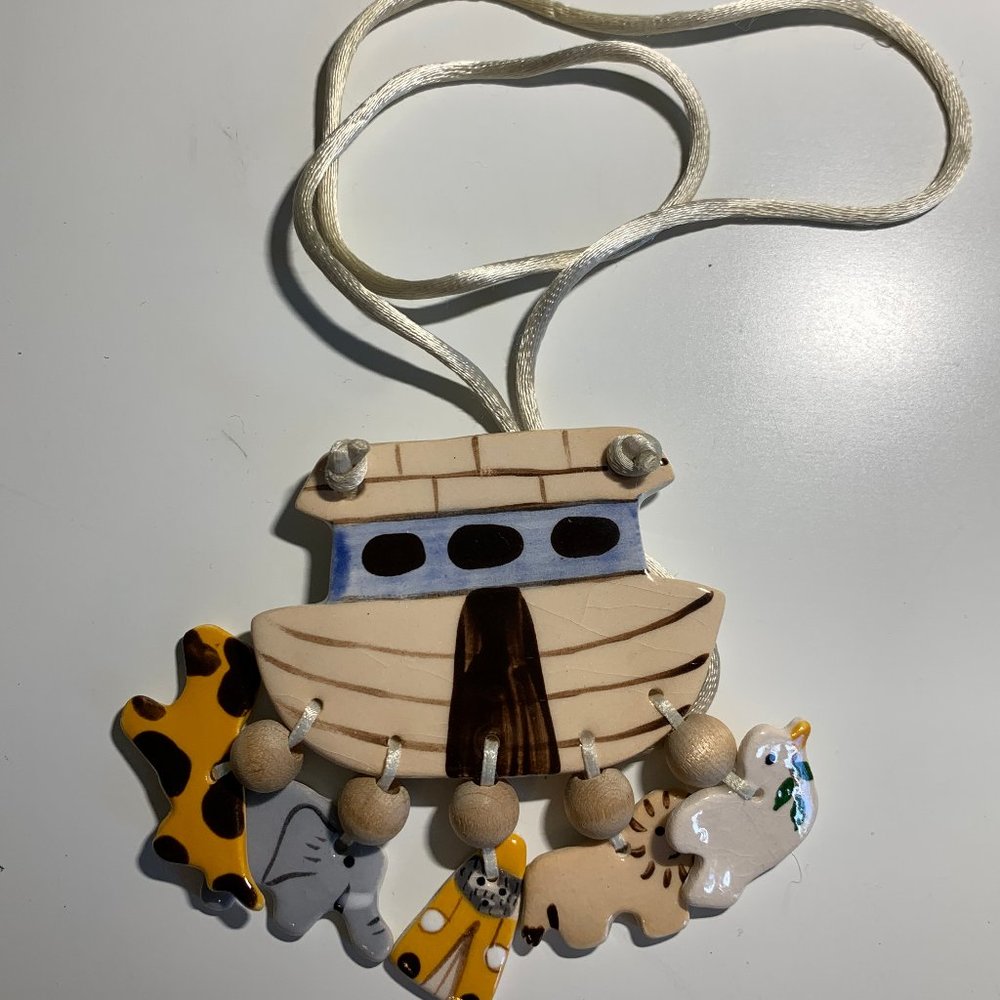 Adorable Noah's Ark Necklace